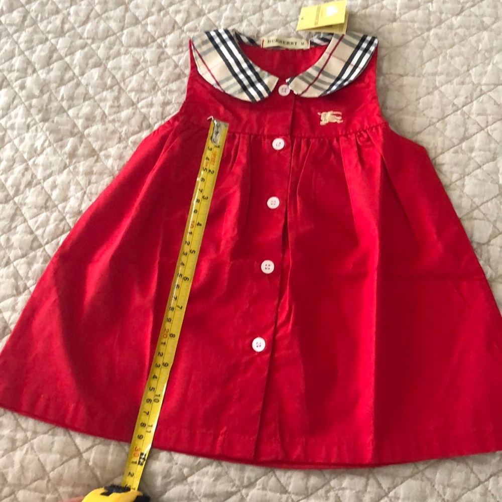 Burberry little girl dress M